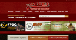 Desktop Screenshot of fortpierre.com
